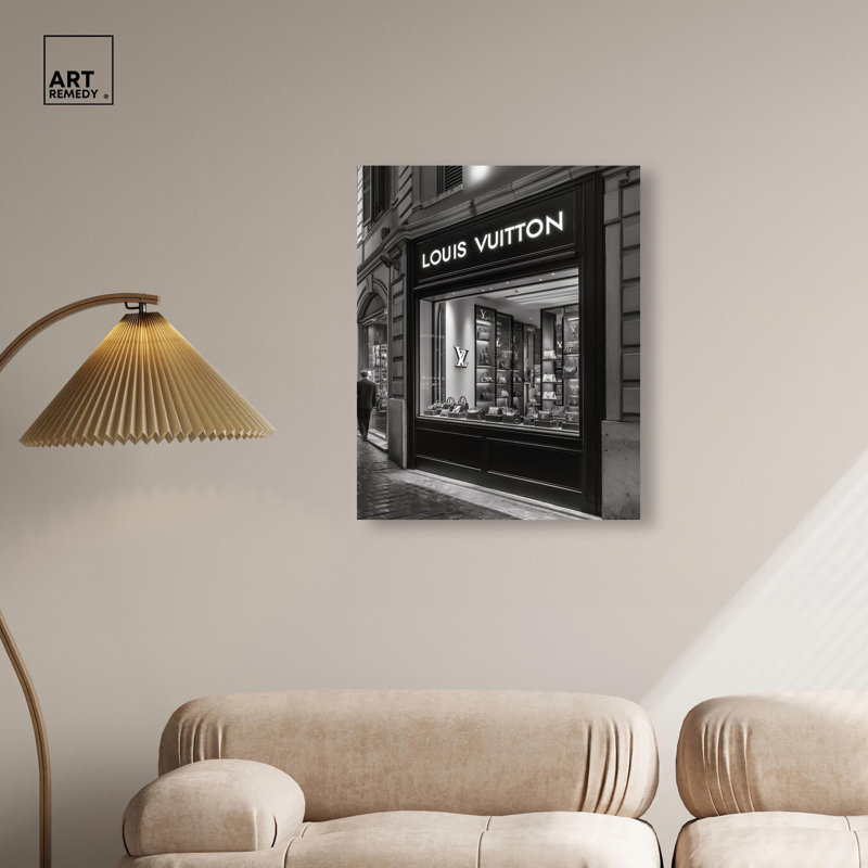 Louis Vuitton アートパネル インテリア Art Remedy House of Vuitton II Canvas Fashion Prints by Art Remedy